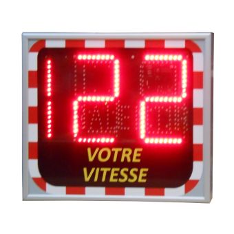 Radar pédagogique Autoroute 1