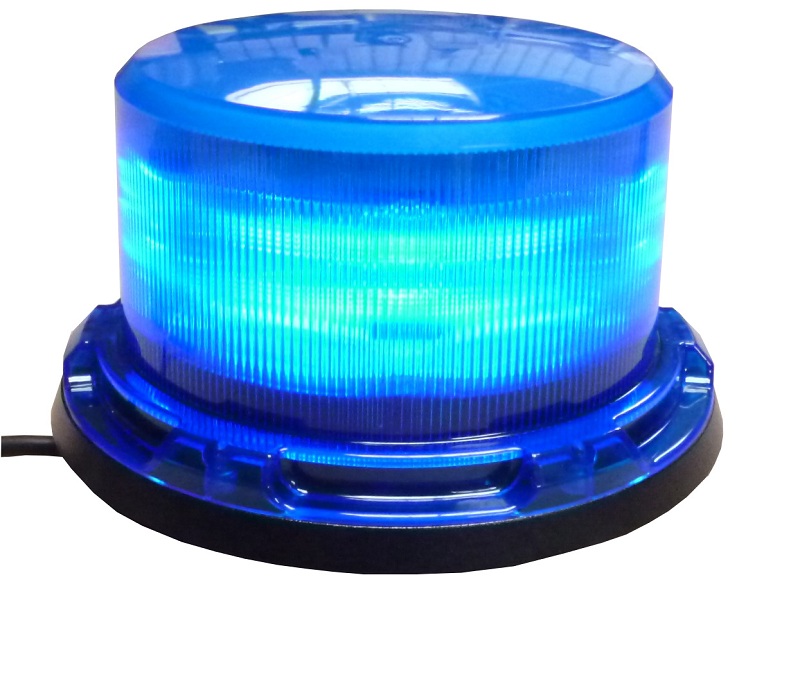Gyrophare Led Bleu - Magnetique 252895 : Gyrophare Led bleu magnétique