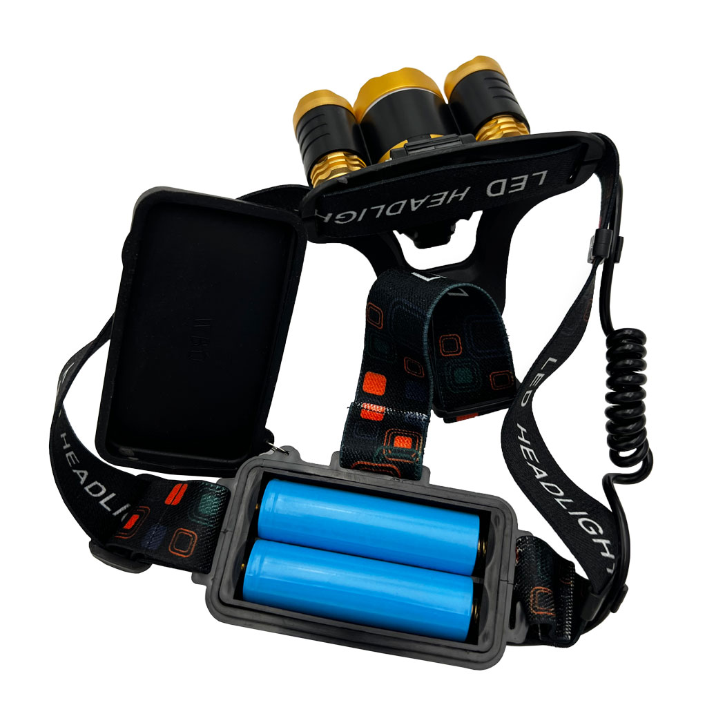 Lampe Frontale LED Rechargeable K Tool International 73365 - Robuste, Pour Travaux, Bricolage Et Activités Extérieures