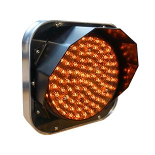 Feu Orange Clignotant Caisson Aluminium