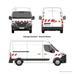 Kit de balisage prédécoupé pour Renault Master