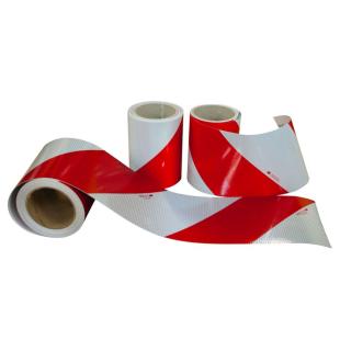 Set de bandes réfléchissantes rouge / blanc pour véhicules