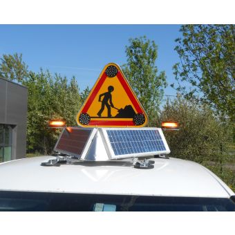 Triflash Embarqué - Alimentation solaire 2