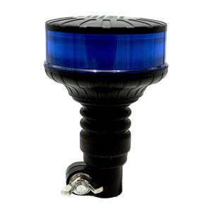 Gyrophare led bleu extra plat sur hampe Classe 2