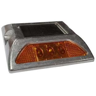 Plot routier solaire leds rouges