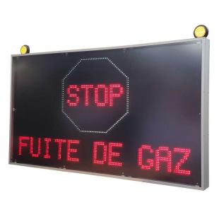 panneau lumineux affichage industriel