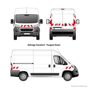 Kit de balisage prédécoupé pour Peugeot Boxer