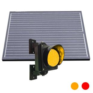 Feu led D100 mm solaire