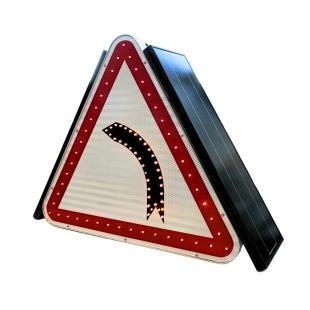 panneau leds virage gauche