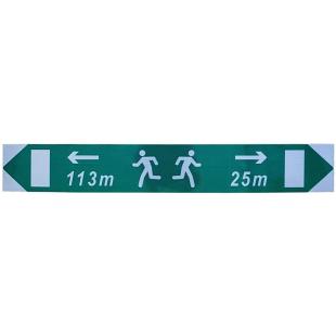 panneau tunnel issue secours