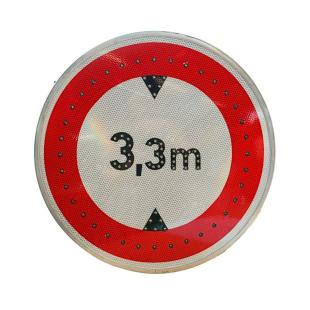 panneau leds hauteur max