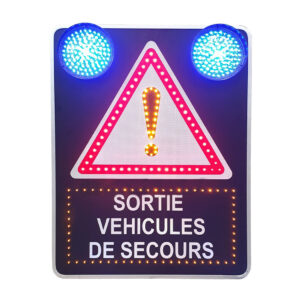 Panneau à leds clignotant sur mesure