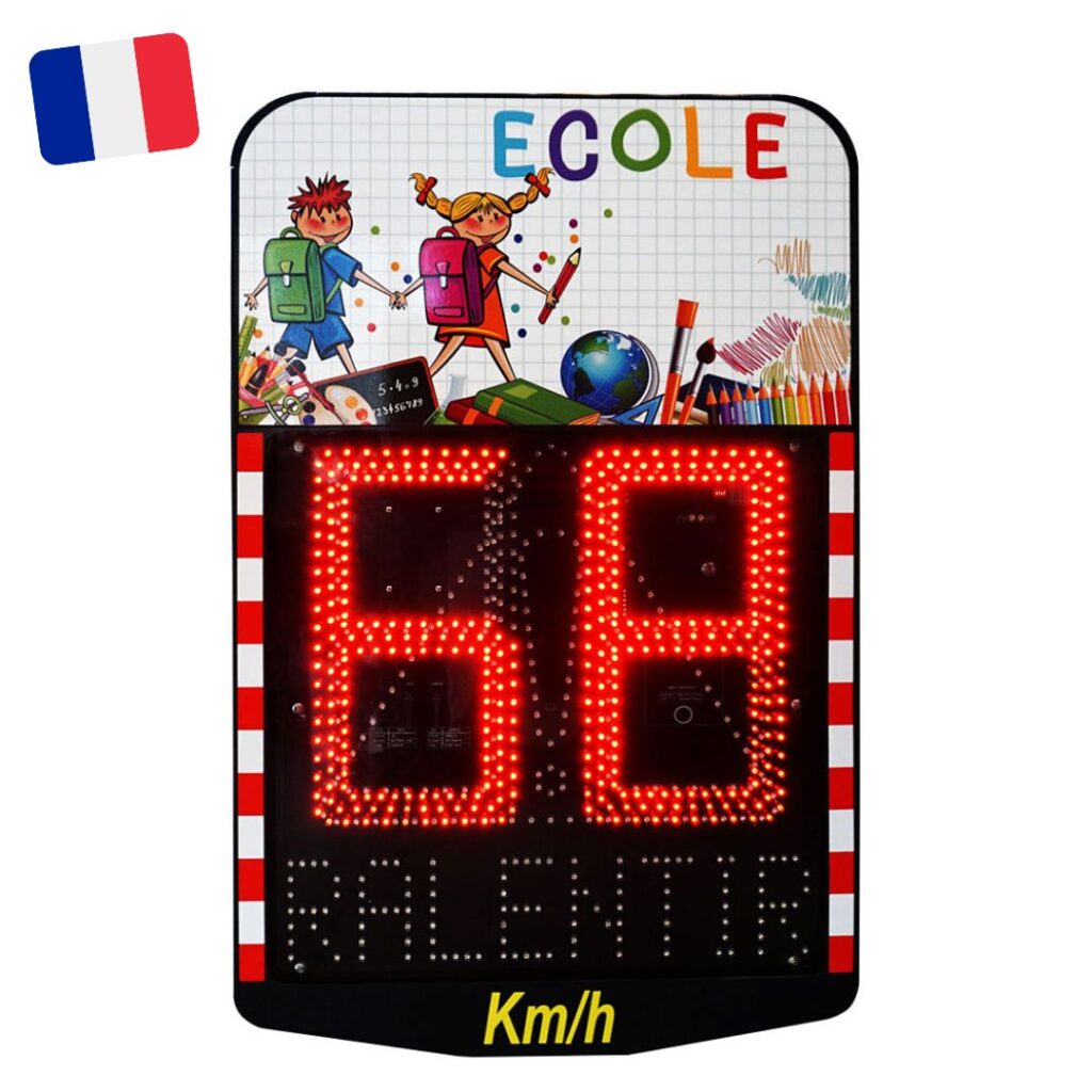 Décor personnalisable pour Radar pédagogique V400