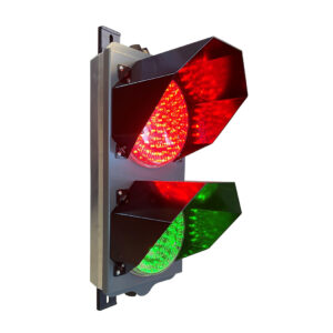 Feu bicolore aluminium