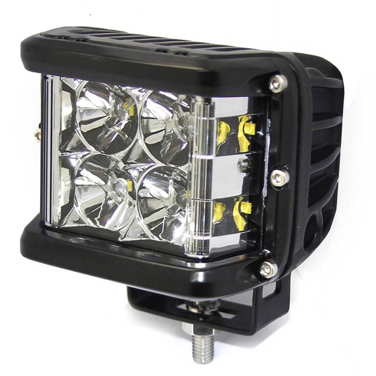 Feu de travail grand angle 8 leds (face et latéral)