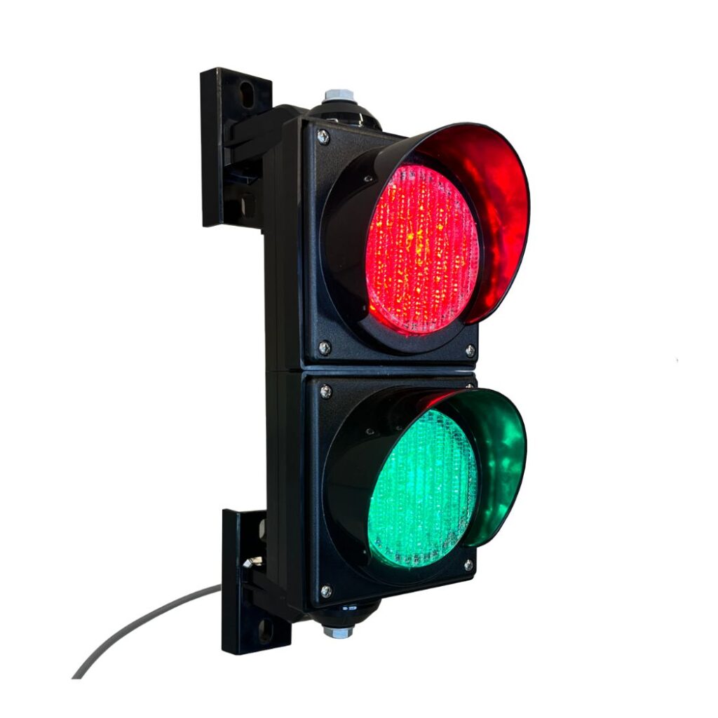 Feu bicolore rouge vert diamètre 100mm