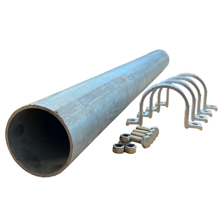 Poteau Diamètre 76mm + brides