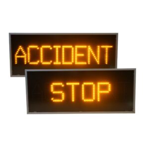 panneau stop accident