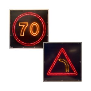 Panneau Dynamique Deux Symbole