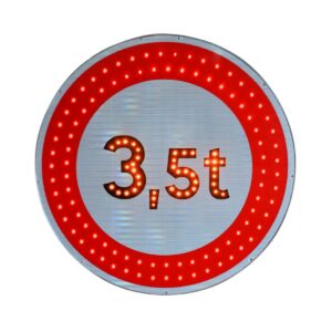 panneau lumineux B13 tonnage