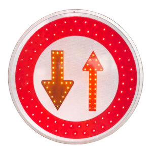 Panneau lumineux B15 Priorité au véhicule d'en face