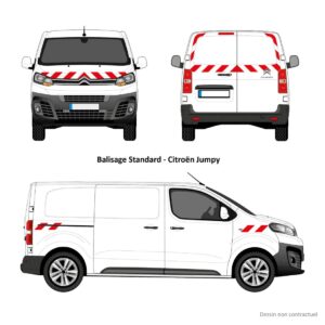 Kit de balisage prédécoupé pour Jumpy