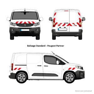 Kit de balisage prédécoupé pour Partner
