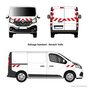 Kit de balisage prédécoupé pour Trafic