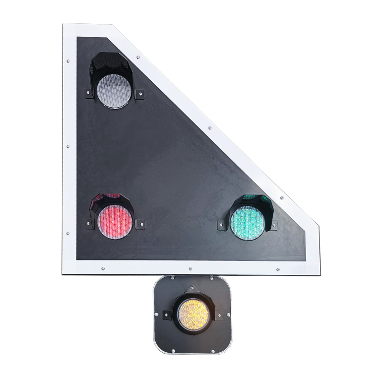 Feu pour écluse avec optiques LEDs