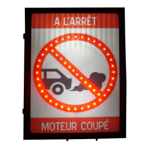 Caisson lumineux pour tunnel avec LEDs